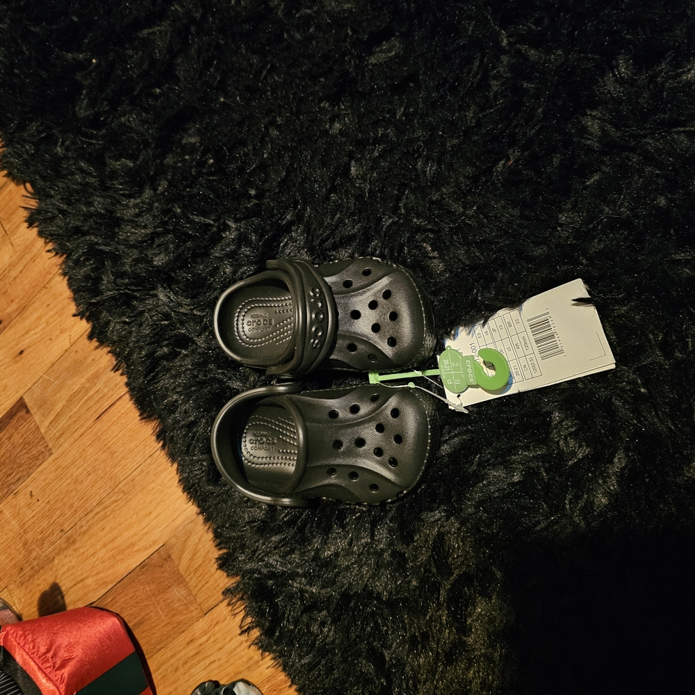 Black Crocs for Babies